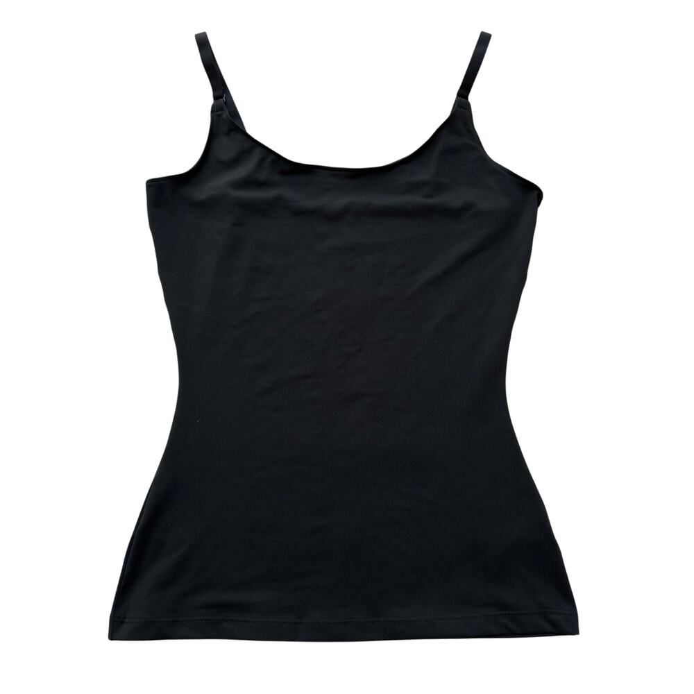 SPANX Black Shaping Cami Tank Top Adjustable Straps XL